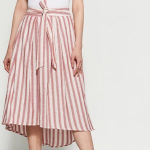 Max Studio NWT tie waist midi skirt